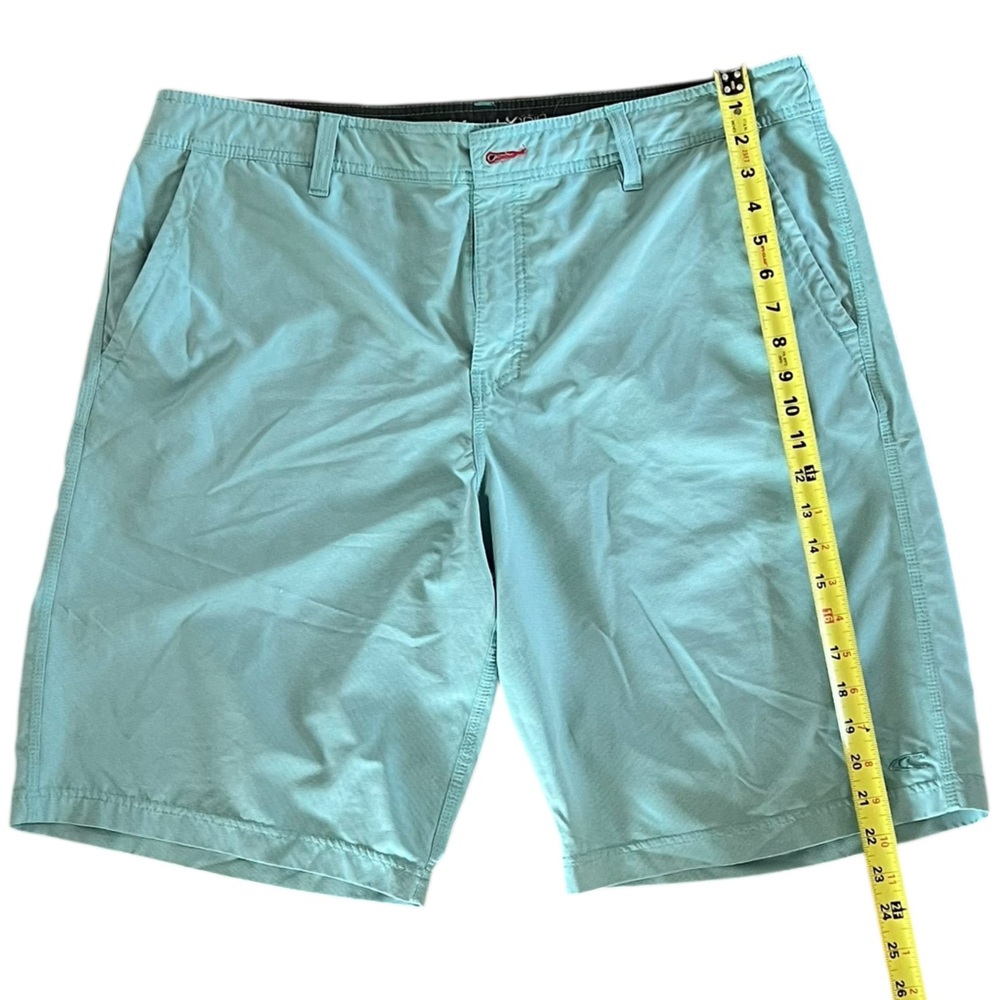 O’Neill Hybrid Shorts Mens 38 Aqua Blue Casual Chino Golf Beach Lightweight - Picture 2 of 8